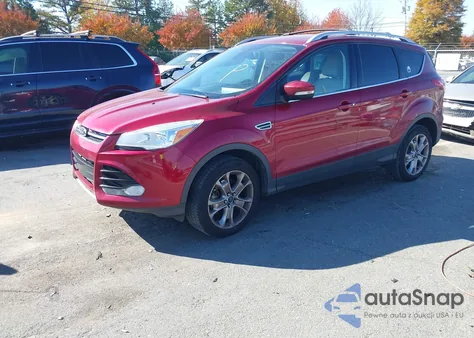 2014 Ford Escape Titanium из США, поврежденный, VIN 1FMCU0J98EUB76126